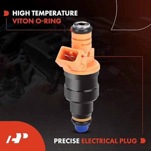 Set of 8 Fuel Injector - Compatible with Ford, Lincoln, Mercury Vehicles - Picture 2 of 4